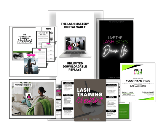 Elite Lash Master VIP Pass - Rich Lash University