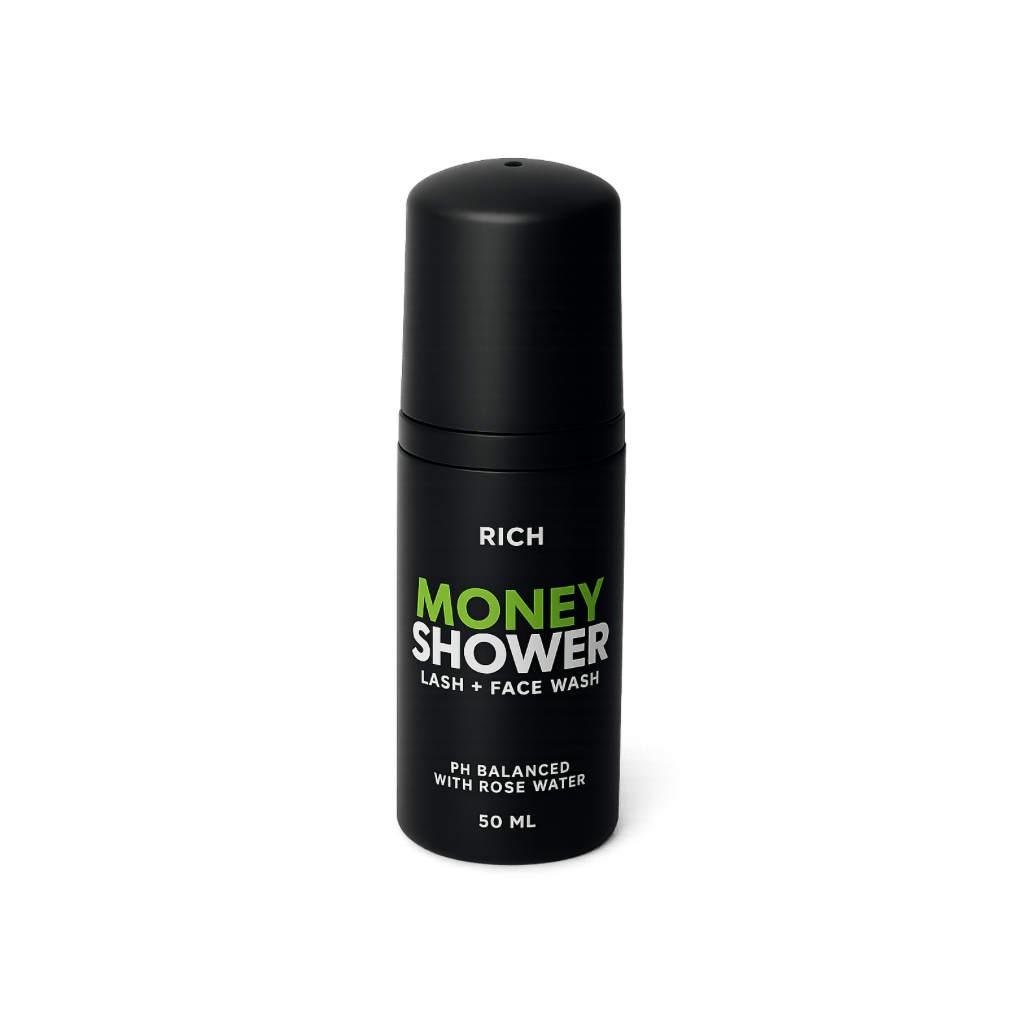 MONEY SHOWER VEGAN LASH + FACE WASH - Rich Lash University